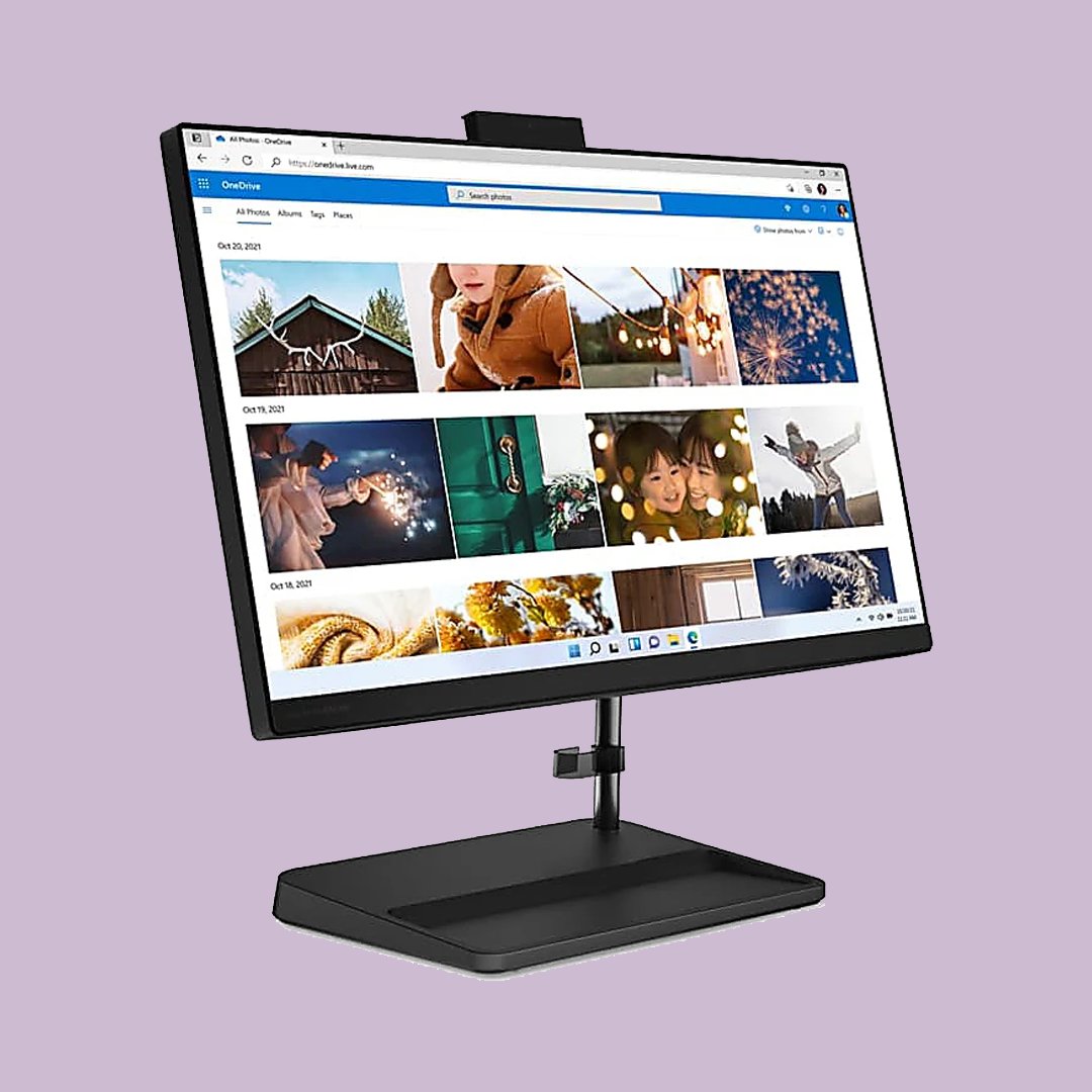 IdeaCentre AIO 3i 22 Desktop PC, 21.5" Screen, Intel® Pentium® 8505, 4GB Memory, 256GB Solid State Drive, Windows® 11, F0GG000RUS (Refurbished)